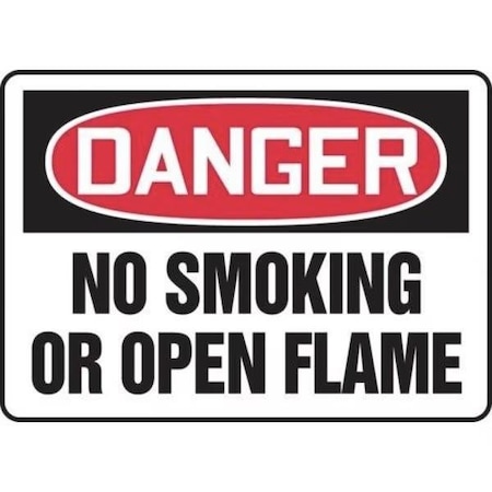 Accuform OSHA DANGER Safety Sign NO SMOKING MSMK050XT MSMK050XT
